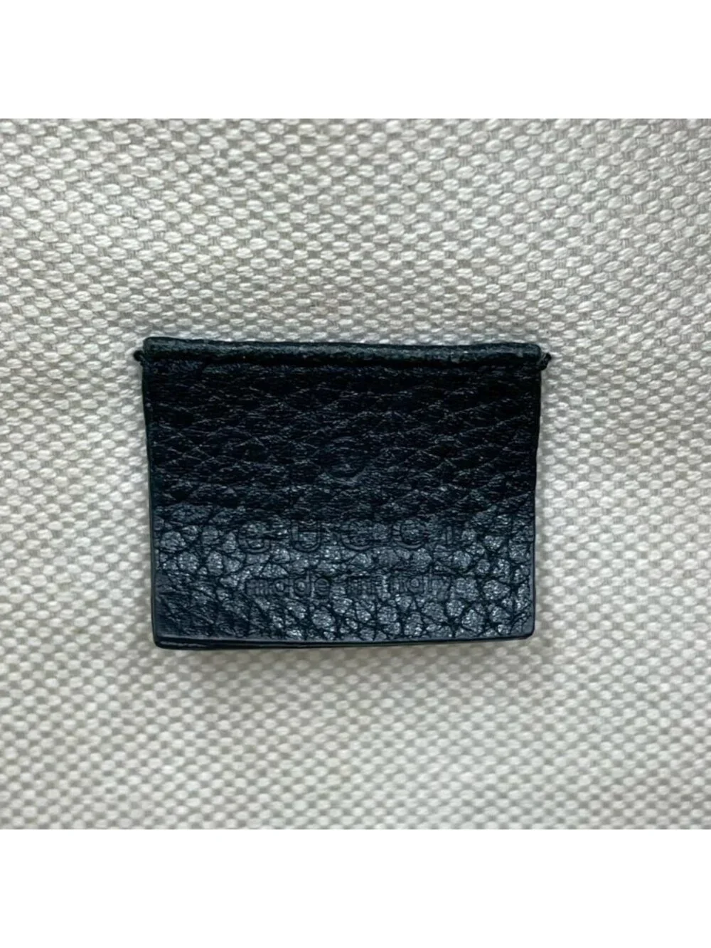 Gucci Printed Waist Pouch Bum Bag Funny Sherry Line Black